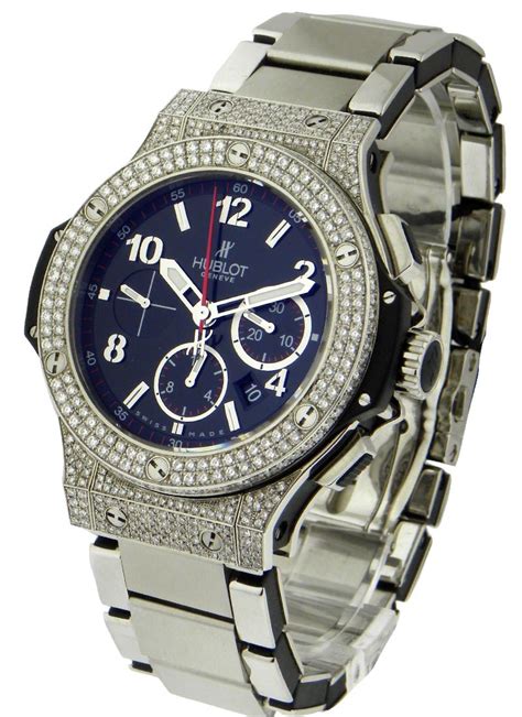 hublot bracelet link|Hublot diamond bezel.